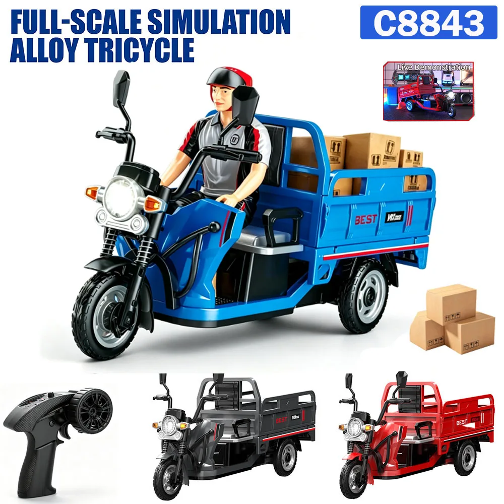 Rc Hobby Grade Truck - Yeni JJRC C8843 Tam Ölçekli Simülasyon