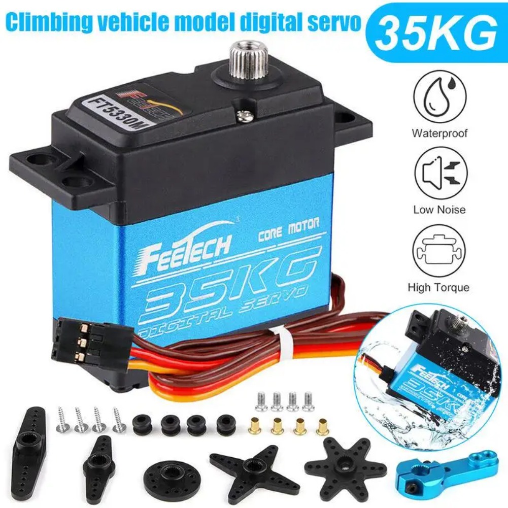 Rc Hobby Shops - FEETECH FT5330M 35KG Dijital Servo 180