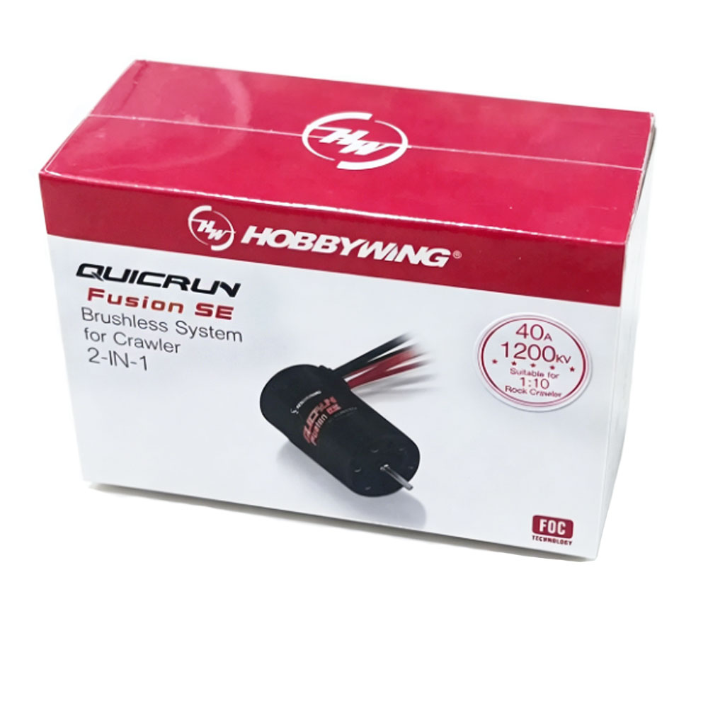 Rc Hobby Motor - Hobbywing QuicRun Fusion SE 2'si 1