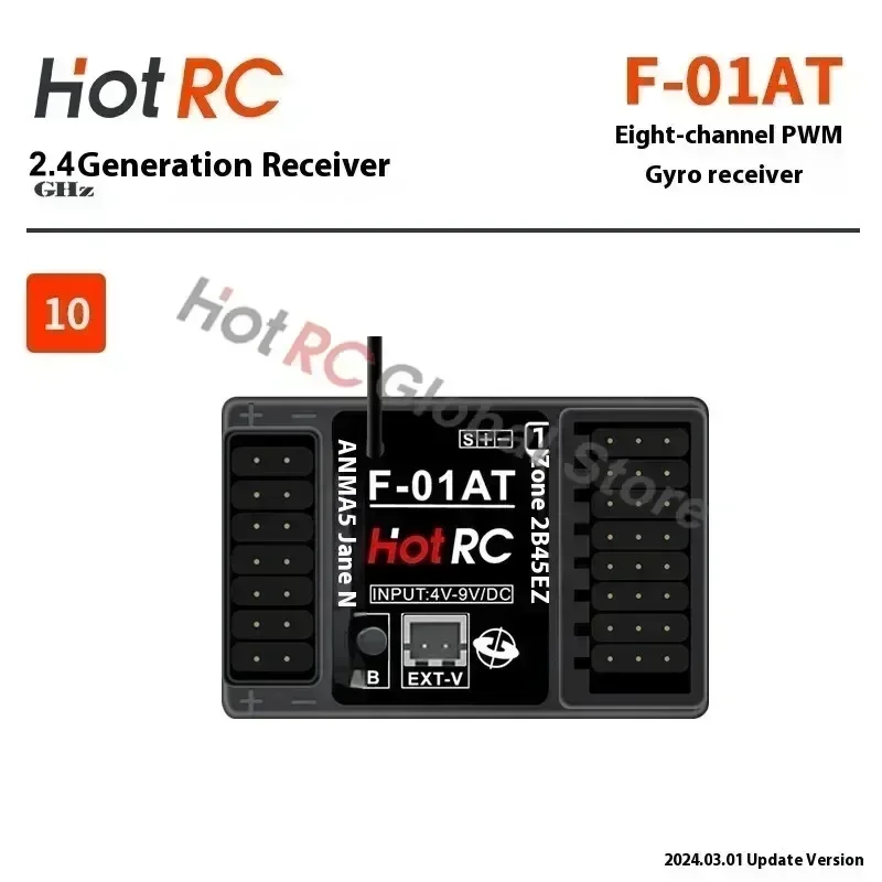 HOTRC 2.4Ghz 4/6/8 Kanal F-04A - Rc Hobby Shops incelemesi ve fiyatı
