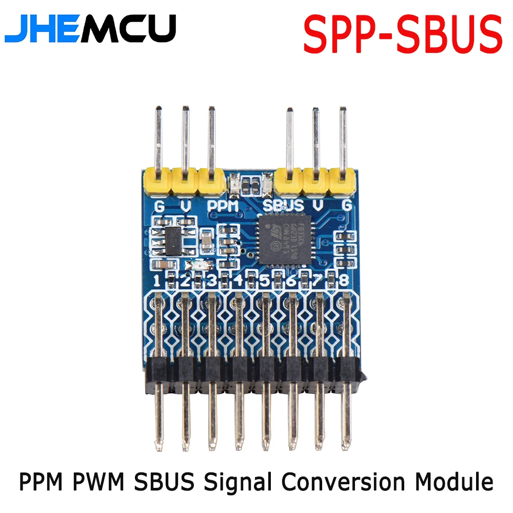 JHEMCU 8 Kanallı Alıcı, PWM, P - Receiver Sbus 8Ch incelemesi ve fiyatı