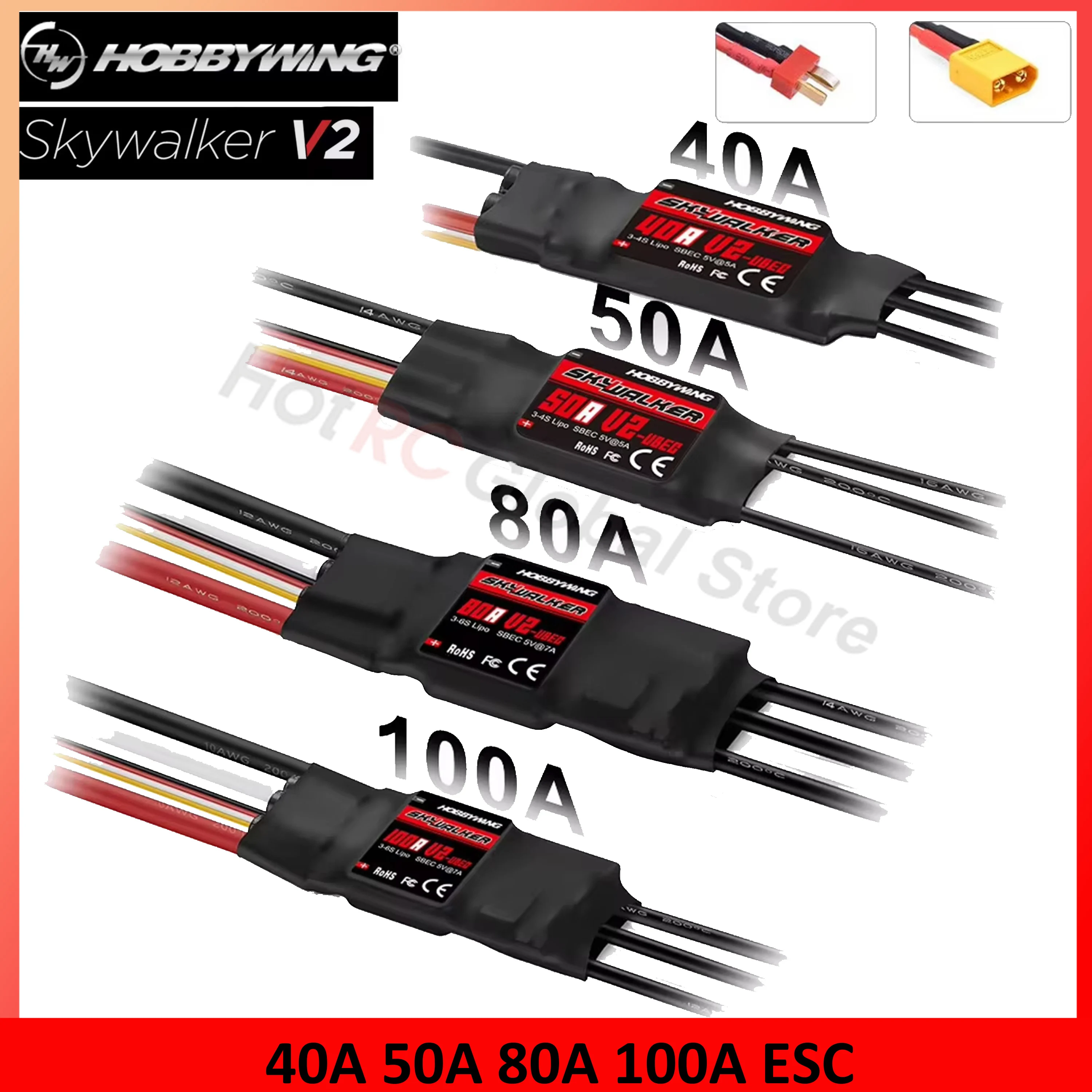 HOBBYWING Skywalker V2 serisi  - Rc Plane Hobby Zone incelemesi ve fiyatı