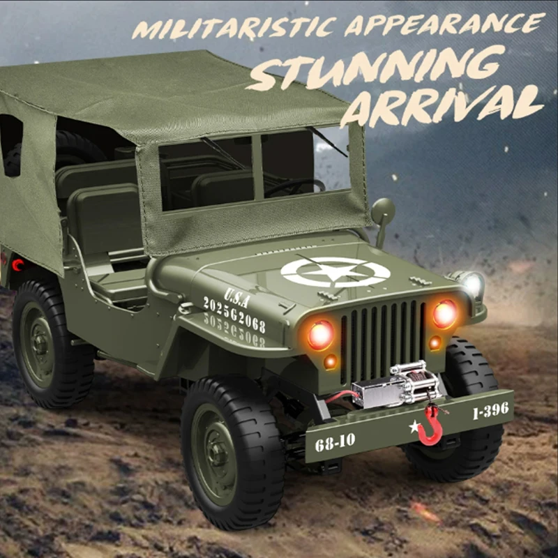 JJRC 1:10 C8815 Rc Araba WILLY - Rc Hobby Grade Truck incelemesi ve fiyatı