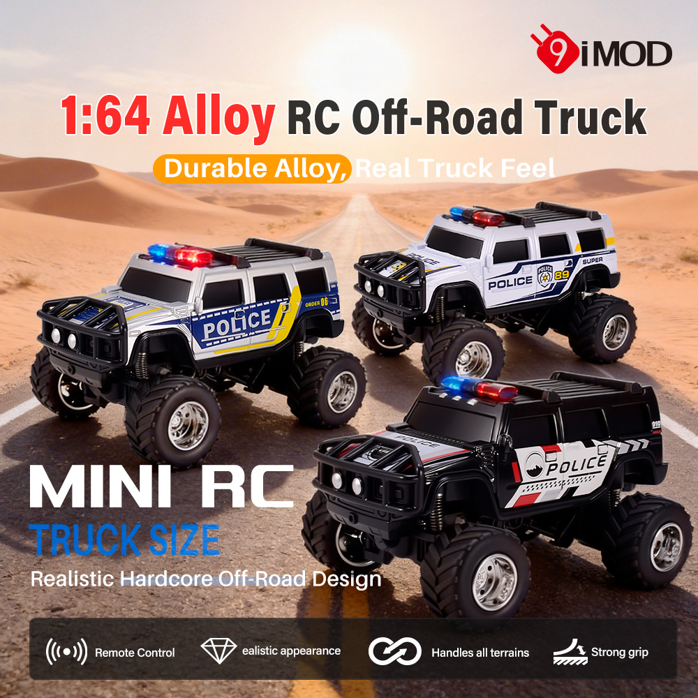 9imod RC Polis Arabası 2.4G AP - Rc Hobby Grade Truck incelemesi ve fiyatı