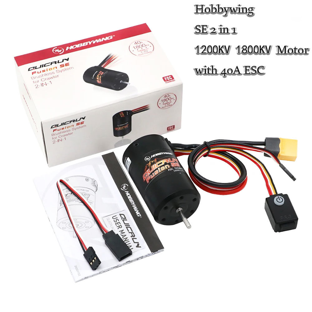 Hobbywing QuicRun Fusion SE 2' - Rc Hobby Motor incelemesi ve fiyatı