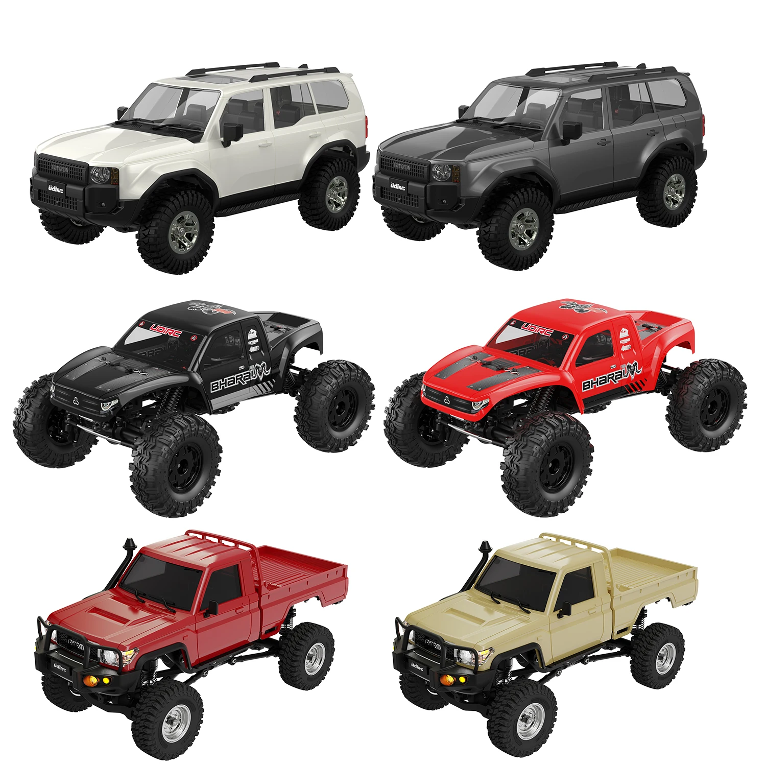 UDIRC 1/18 1/24 Ölçekli, Dört  - Rc Hobby Grade Truck incelemesi ve fiyatı